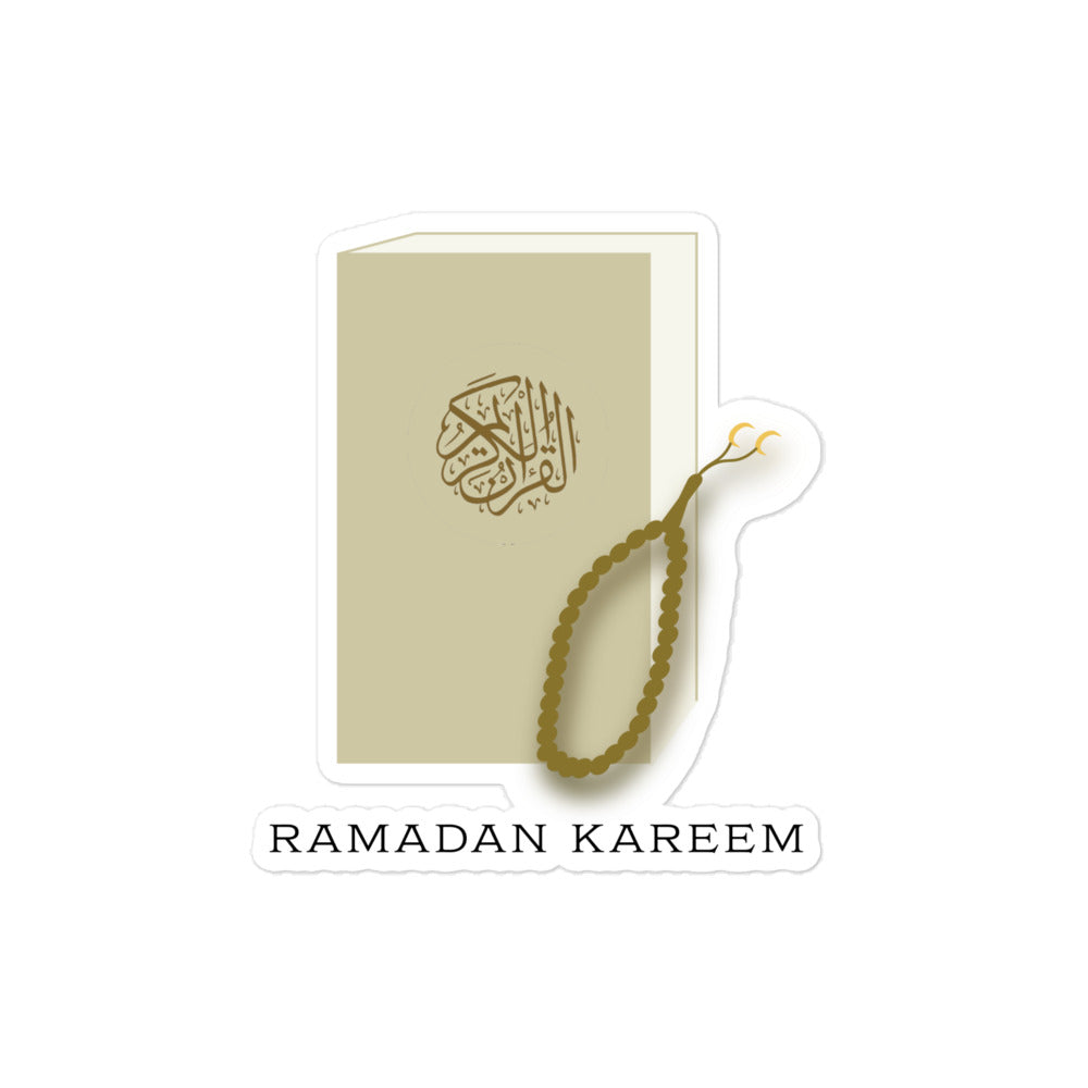 Quran and Prayer Beads - Bubble-free stickers
