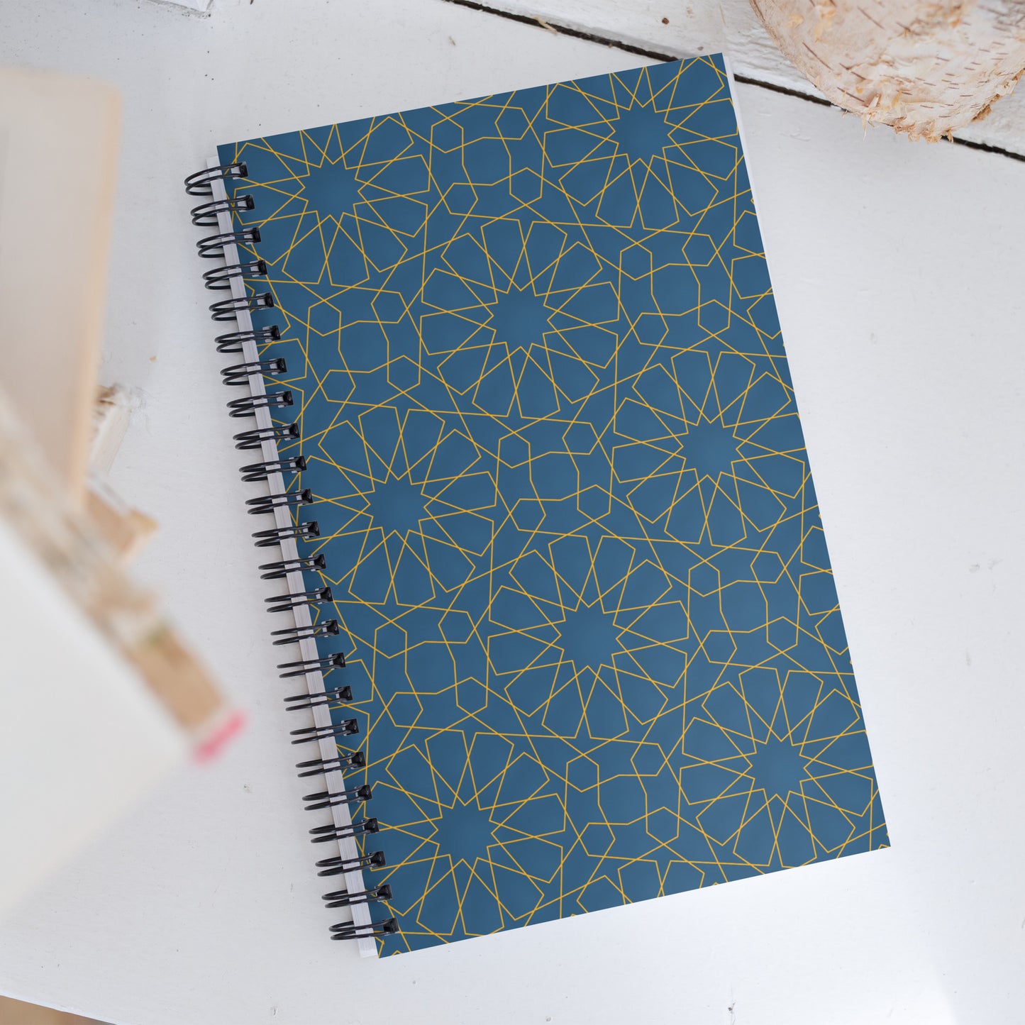 Islamic Print - Spiral notebook