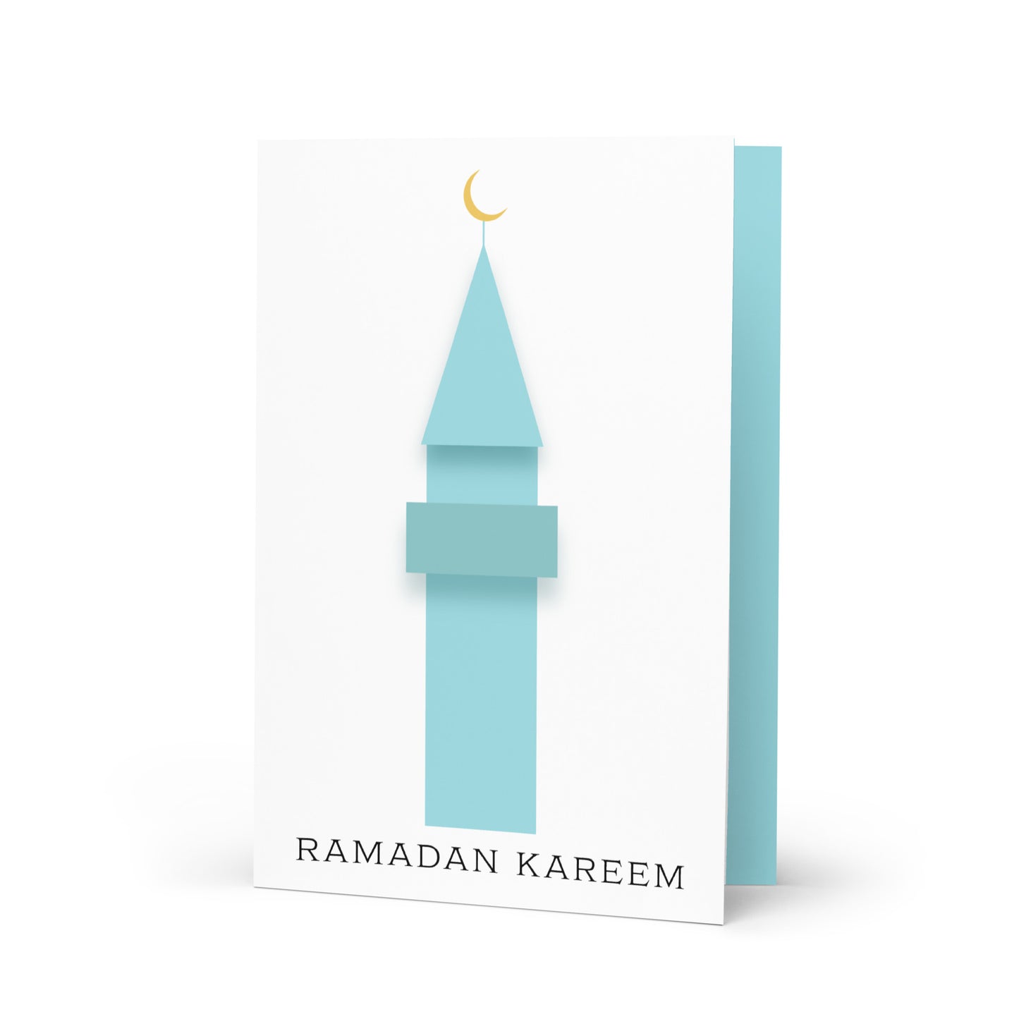 Ramadan Kareem (Minaret) - Greeting card