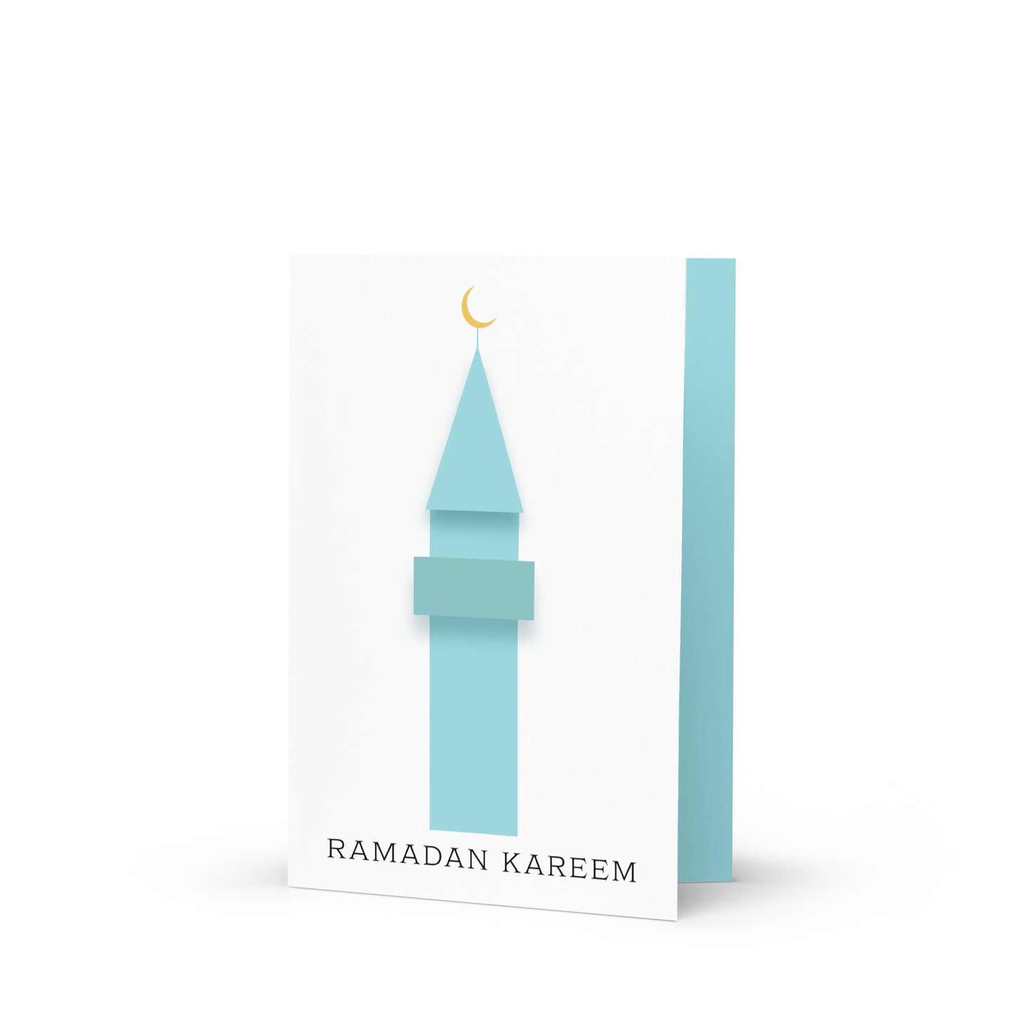 Ramadan Kareem (Minaret) - Greeting card