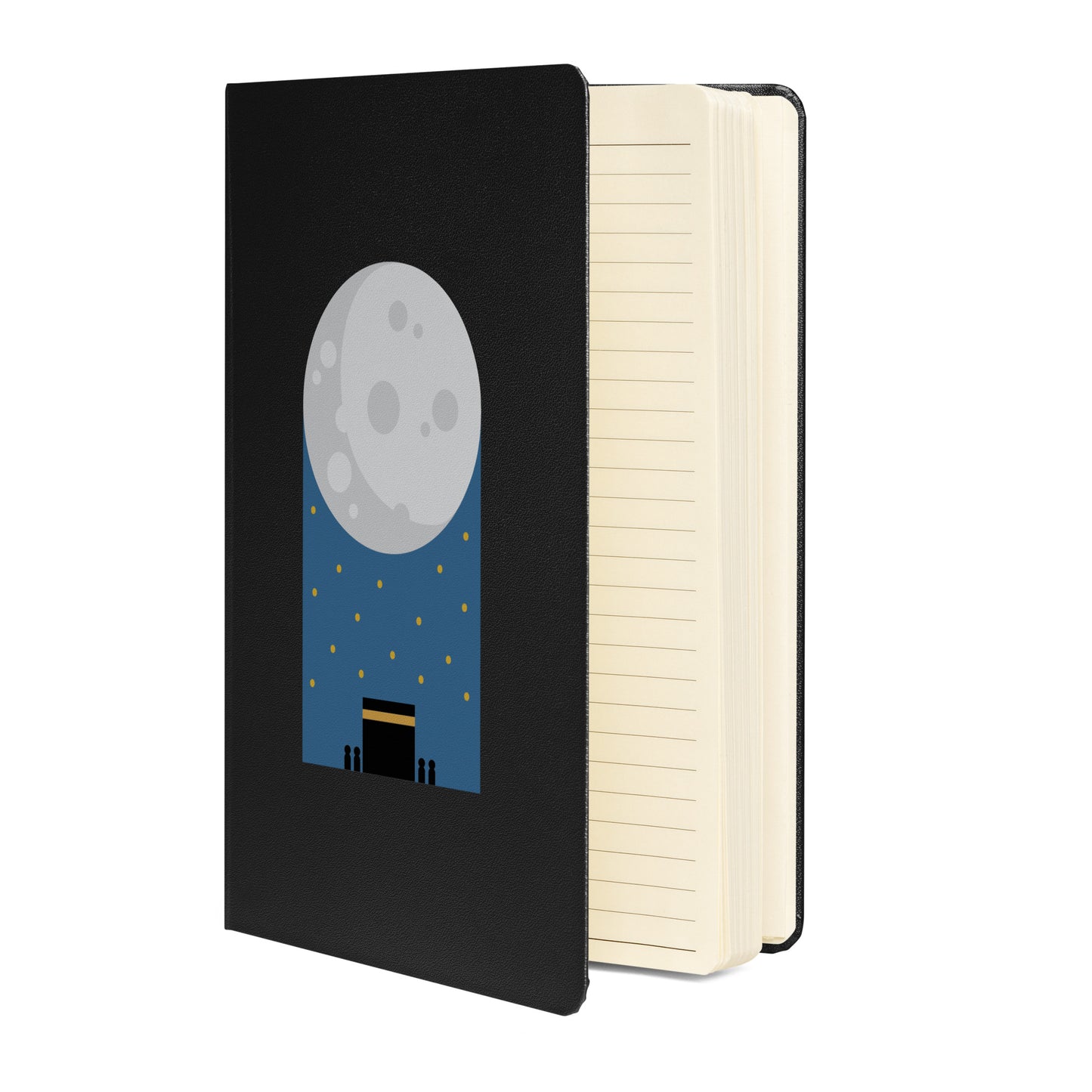 Kaaba Night - Hardcover bound notebook