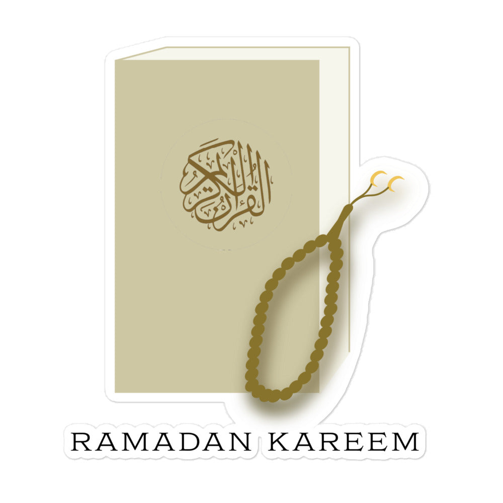 Quran and Prayer Beads - Bubble-free stickers